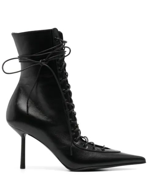 Le Silla 85mm leather boots Women