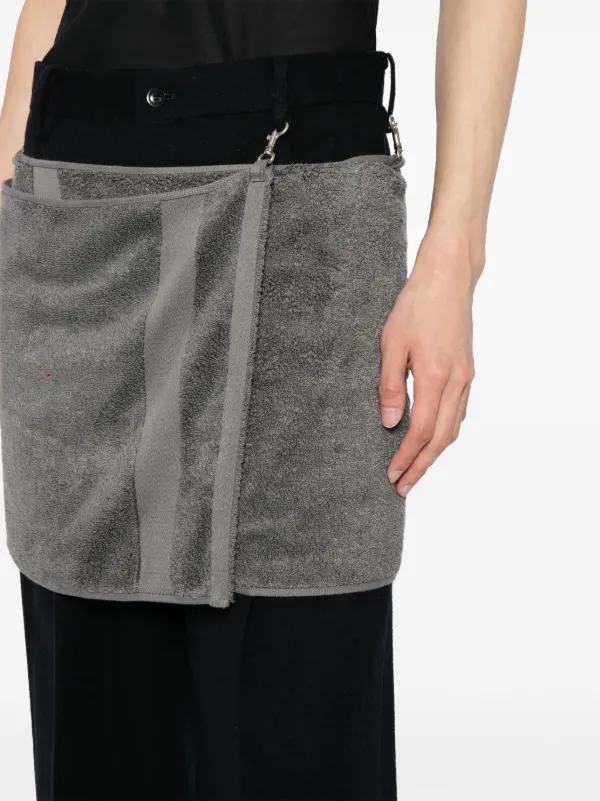 Doublet Onsen Towel パンツ | ブラック | FARFETCH JP