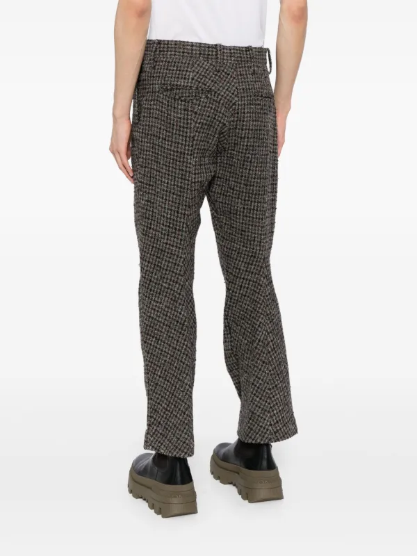Doublet Zombie Silhouette Tweed Trousers | Grey | FARFETCH ZA