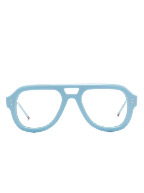 Thom Browne Eyewear pilot-frame glasses