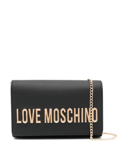 Love Moschino logo-lettering cross body bag Women