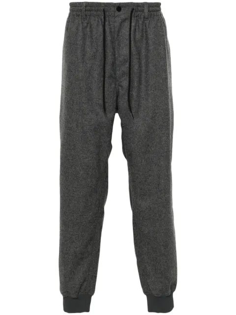 Y-3 logo-print track pants