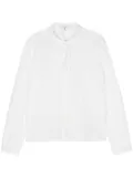 FRAME embroidered short-sleeve shirt - White