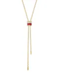 Boucheron 18K yellow gold Quatre Edition diamond mini necklace