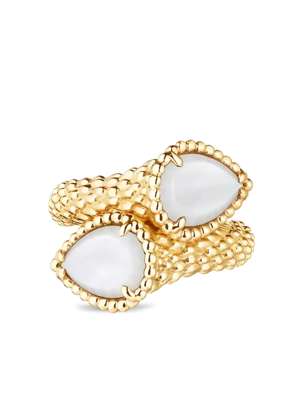 Boucheron 18K yellow gold Serpent Bohème Two Stone ring - ゴールドトーン Boucheron 18K yellow gold Serpent Bohème Two Stone ring - ゴールドトーン