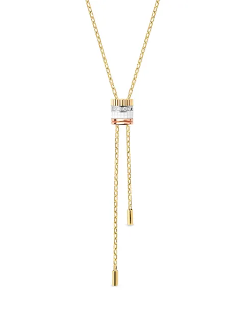 Boucheron collar Quatre Edition en oro amarillo de 18kt con diamantes