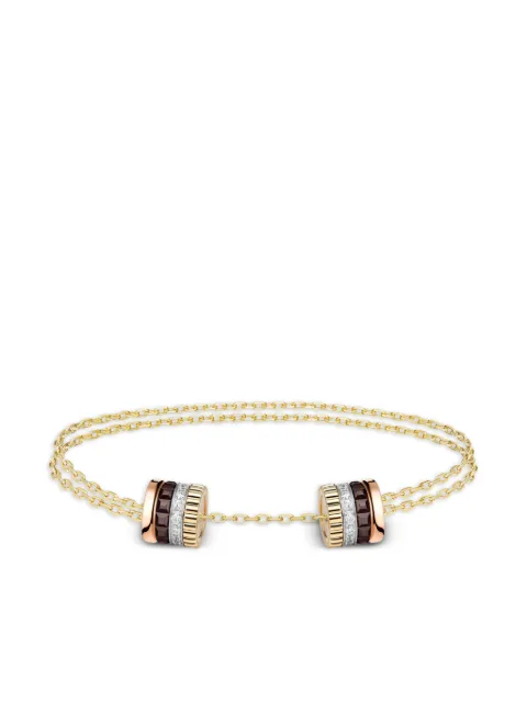Boucheron 18kt gold Quatre Classique diamond bracelet