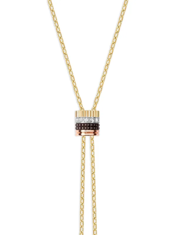Boucheron 18kt Yellow Gold Quatre Classique Necklace | Gold
