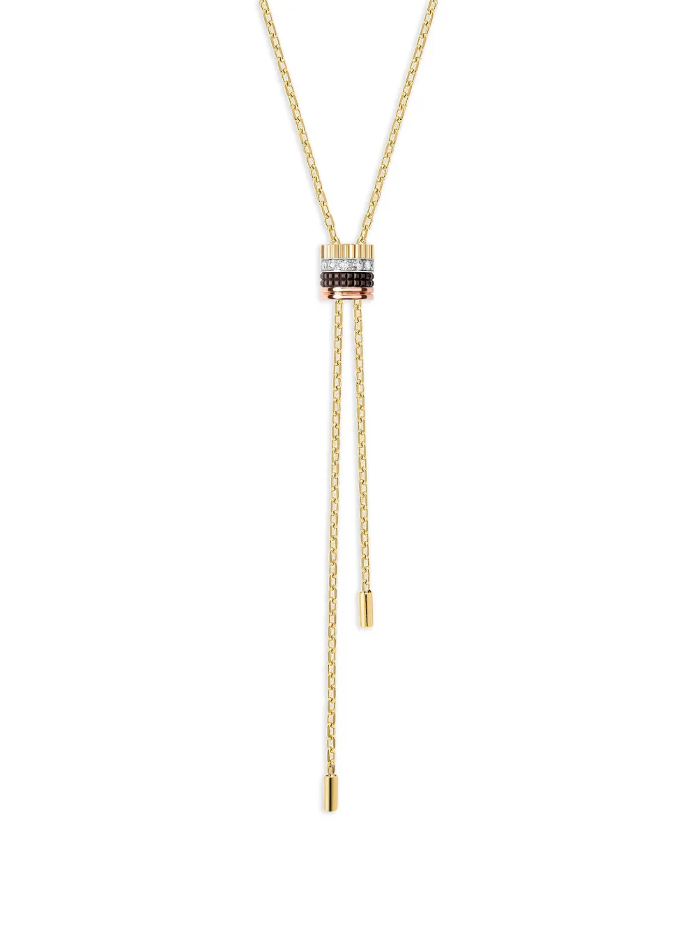 Boucheron Quatre Classique ネックレス 18Kイエローゴールド - ゴールドトーン Boucheron Quatre Classique ネックレス 18Kイエローゴールド - ゴールドトーン