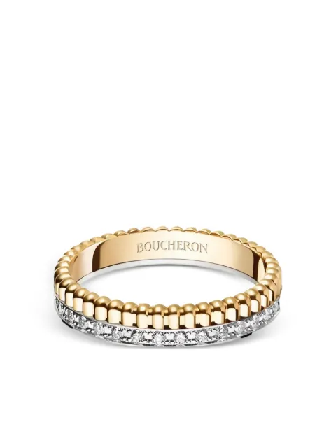 Boucheron anillo Quatre Radiant Edition en oro de 18kt con diamante