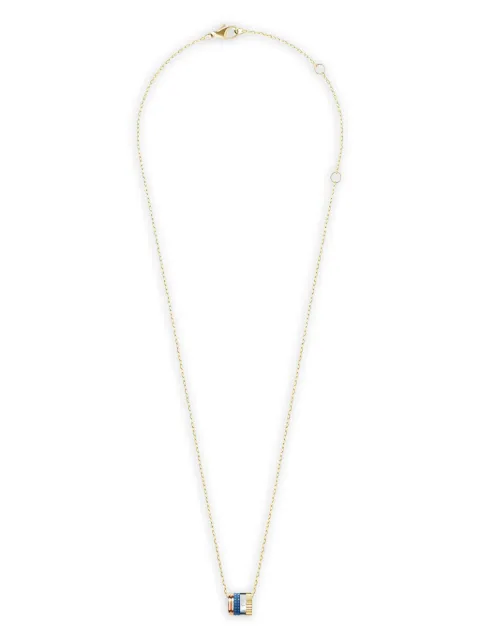 Boucheron collar Quatre Blue Edition en oro amarillo de 18kt con diamantes