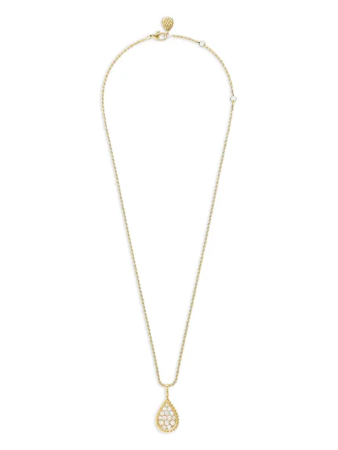 Boucheron 18k yellow gold Serpent Bohème diamond necklace