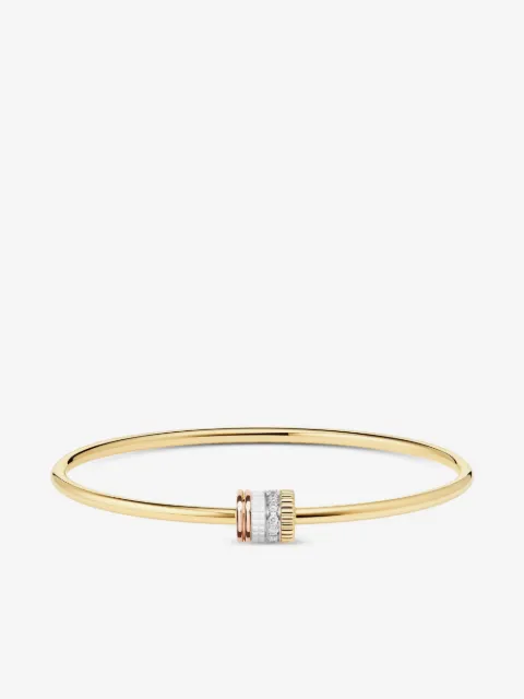 Boucheron pulsera Quatre en oro amarillo de 18kt con diamantes