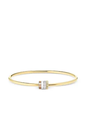 Shihara One Stone Hoop ダイヤモンド ブレスレット 18Kイエロー
