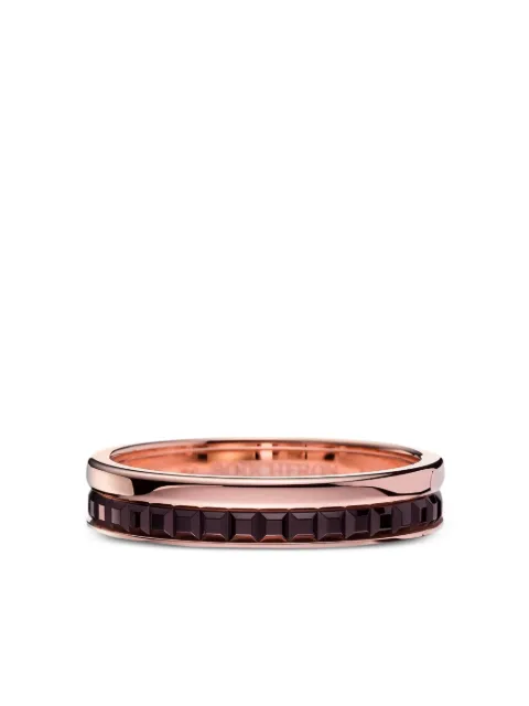 Boucheron 18K rose and yellow gold Quatre Classique wedding ring