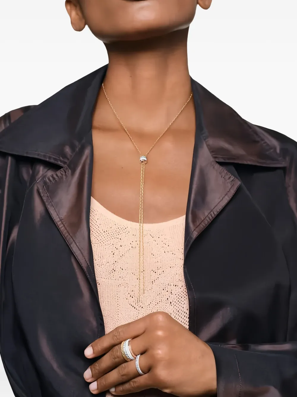 Boucheron collier en or 18ct à diamants | Image 2