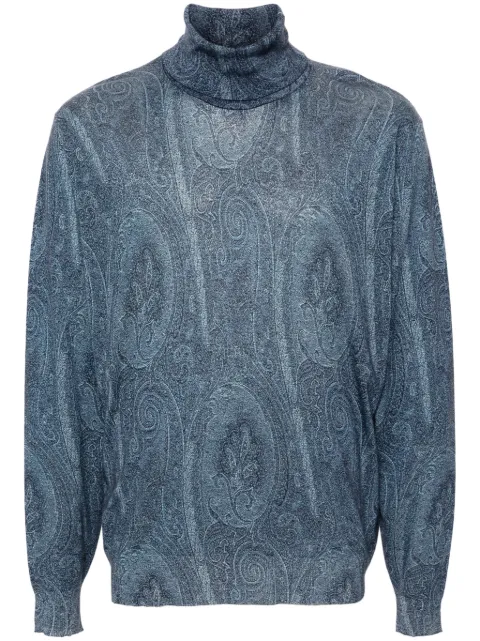 ETRO paisley-jacquard sweater
