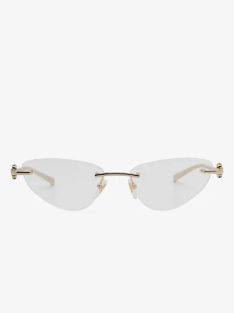 Gucci Eyewear Klassische Cat-Eye-Brille