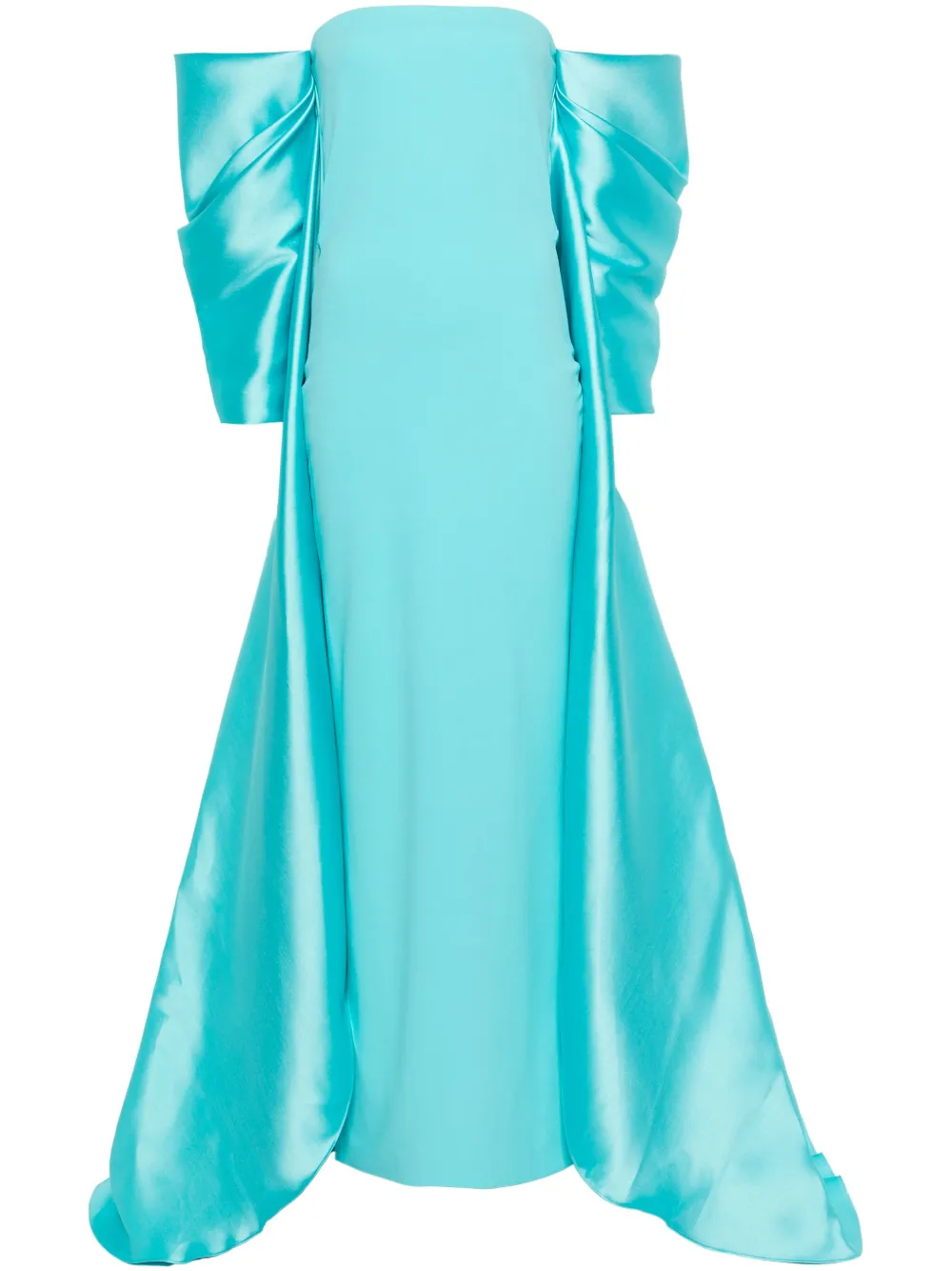 Solace London Kyla maxi-jurk Blauw