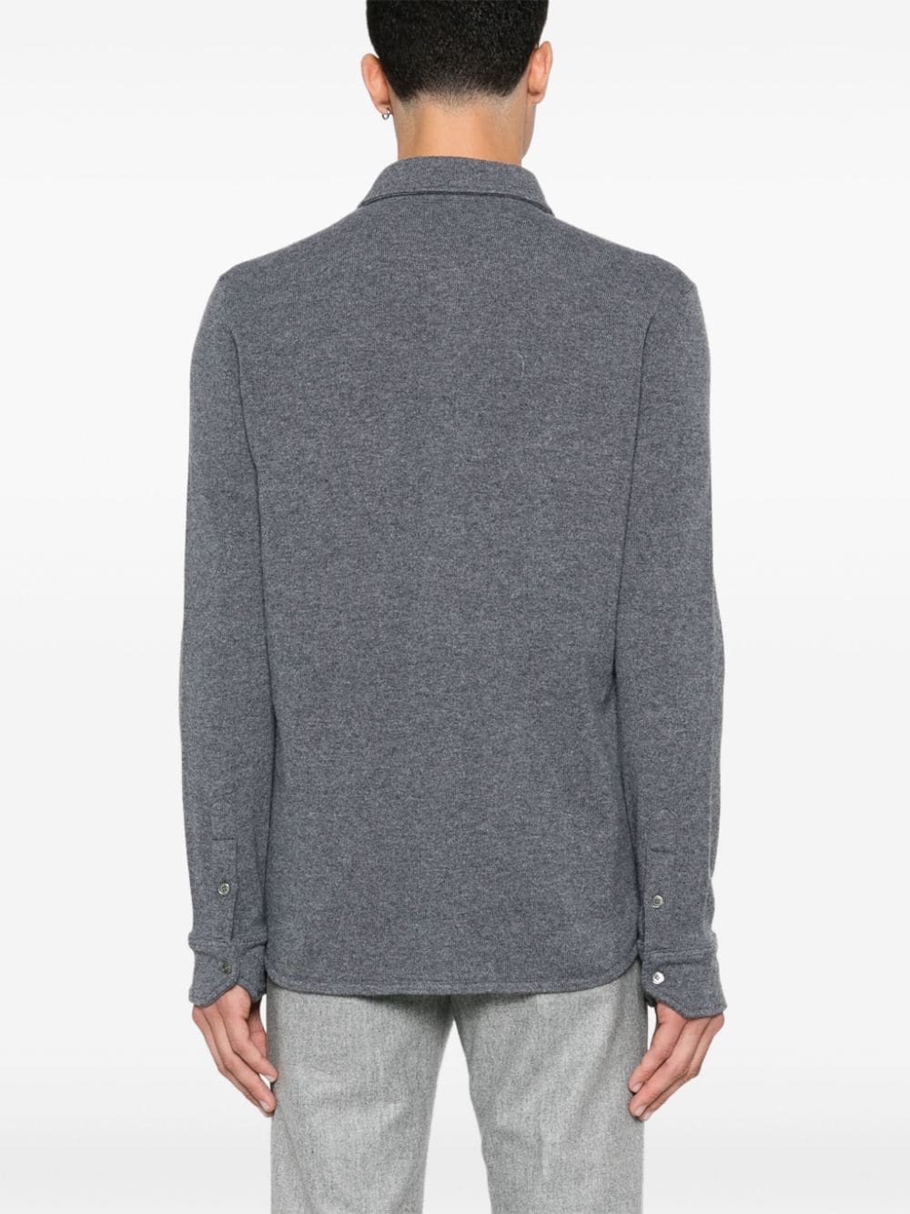 Shop Fedeli Corviglia Sweater In Grey