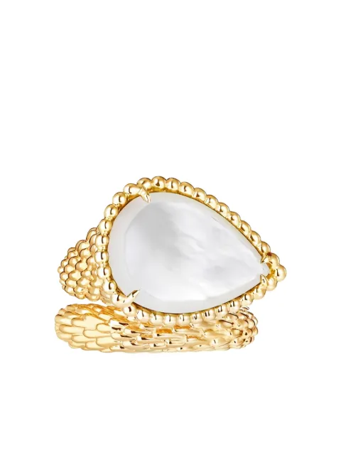 Boucheron 18K yellow gold Serpent Bohème ring
