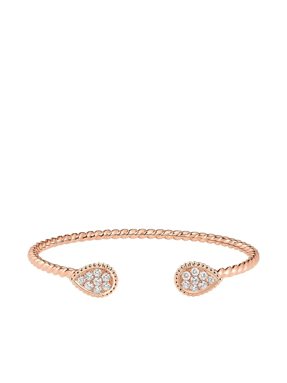 Boucheron 18K rose gold Serpent Bohème diamond bracelet - ゴールドトーン Boucheron 18K rose gold Serpent Bohème diamond bracelet - ゴールドトーン