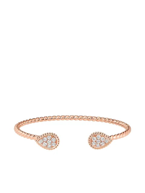 Boucheron pulsera Serpent Bohème en oro rosa de 18kt con diamantes