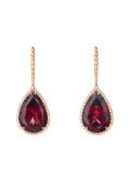 Boucheron Serpent Bohème Sleepers earrings - Red