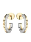 Boucheron 18K yellow gold Quatre Radiant Edition diamond earrings
