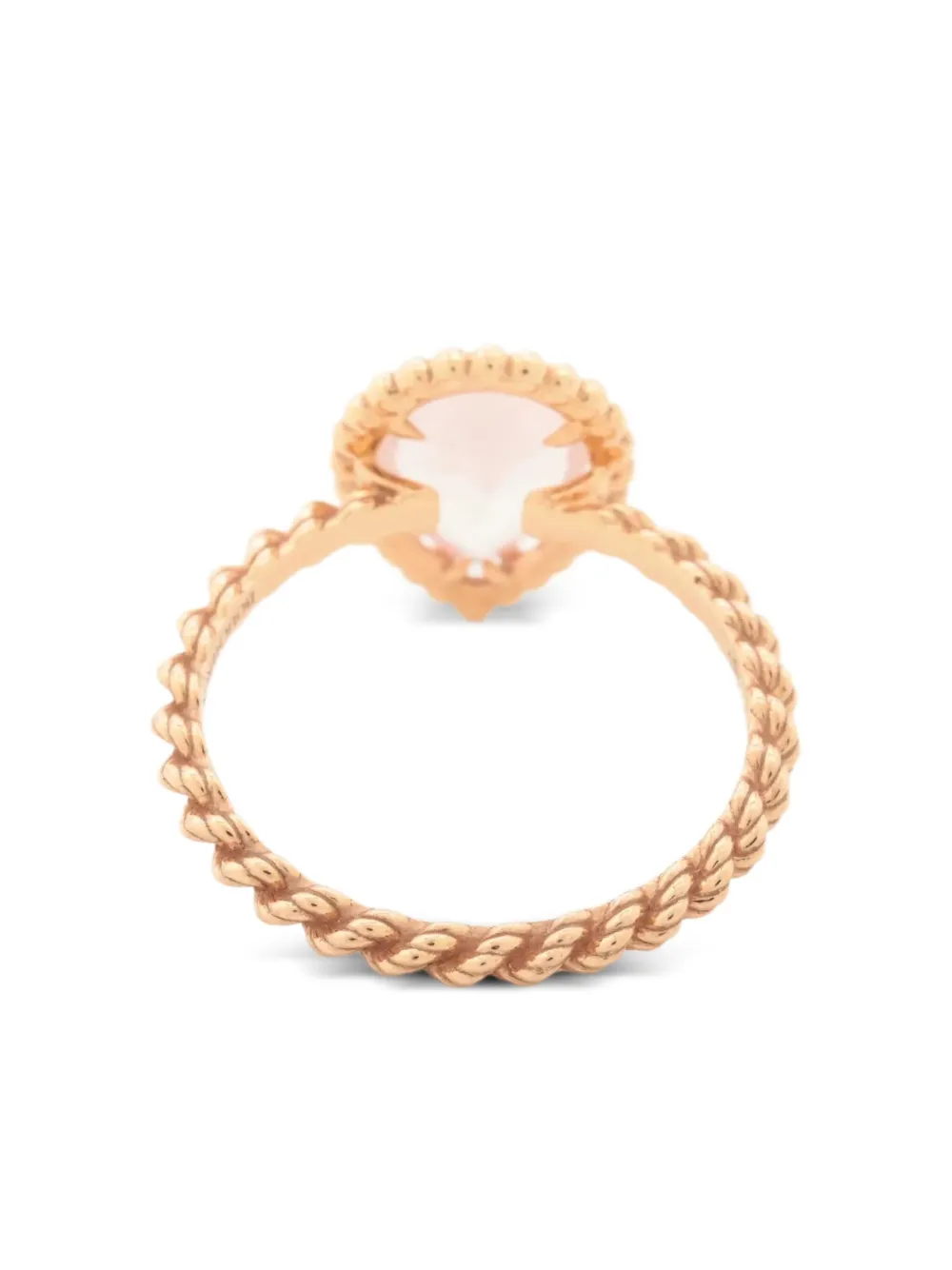 Boucheron 18K rose gold Serpent Bohème rope ring | Image 2