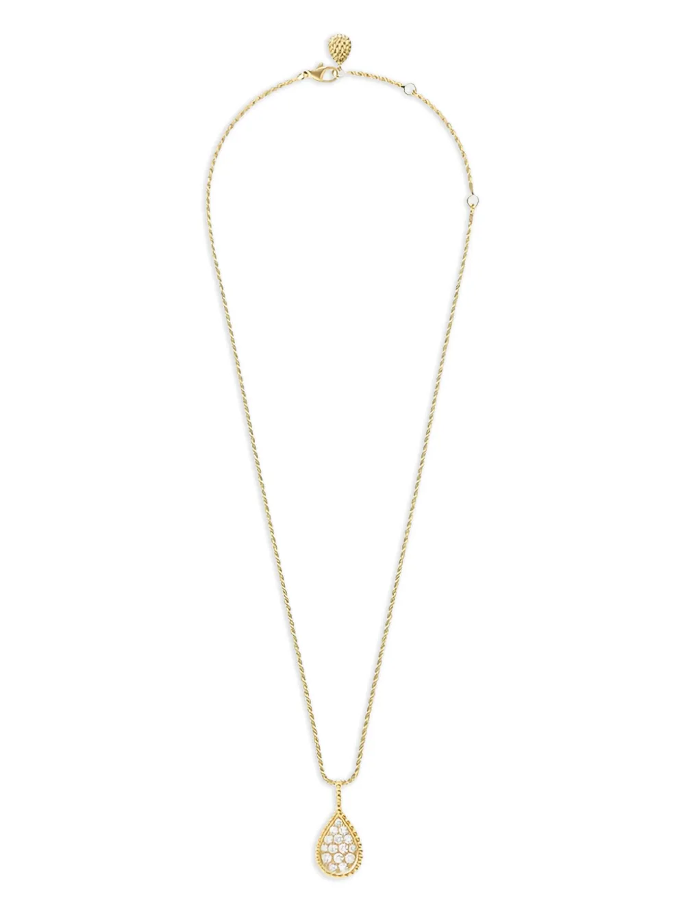Boucheron 18K yellow gold Bohème diamonds necklace - ゴールドトーン Boucheron 18K yellow gold Bohème diamonds necklace - ゴールドトーン