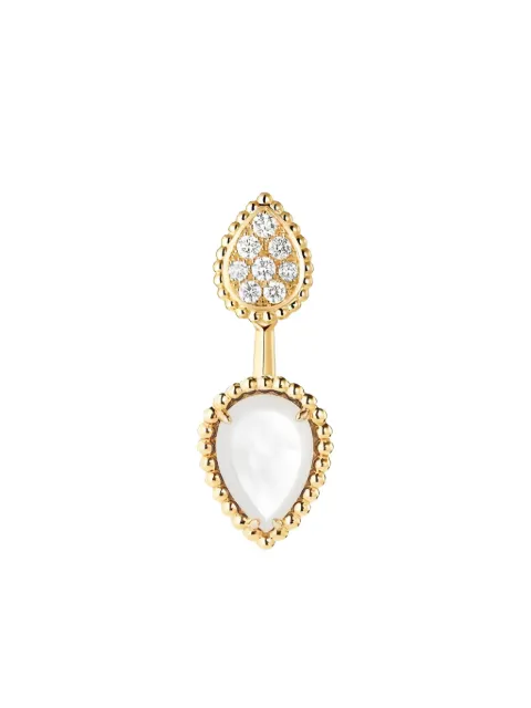 Boucheron 18K yellow gold anb diamond earring