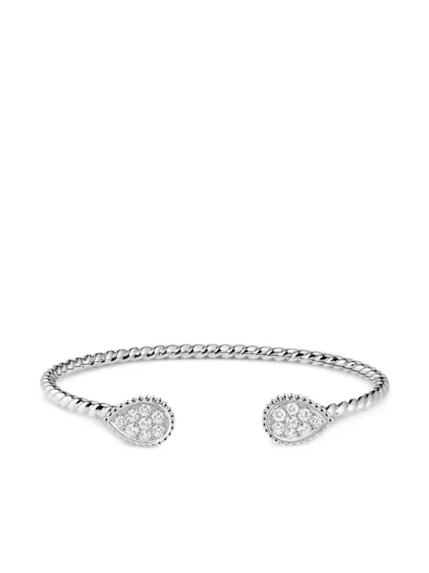 Boucheron 18kt white gold Serpent Bohème diamond bracelet
