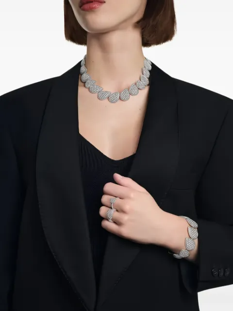 Boucheron خاتم 'سيربان بويم' ذهب أبيض عيار 18 مرصع بألماس
