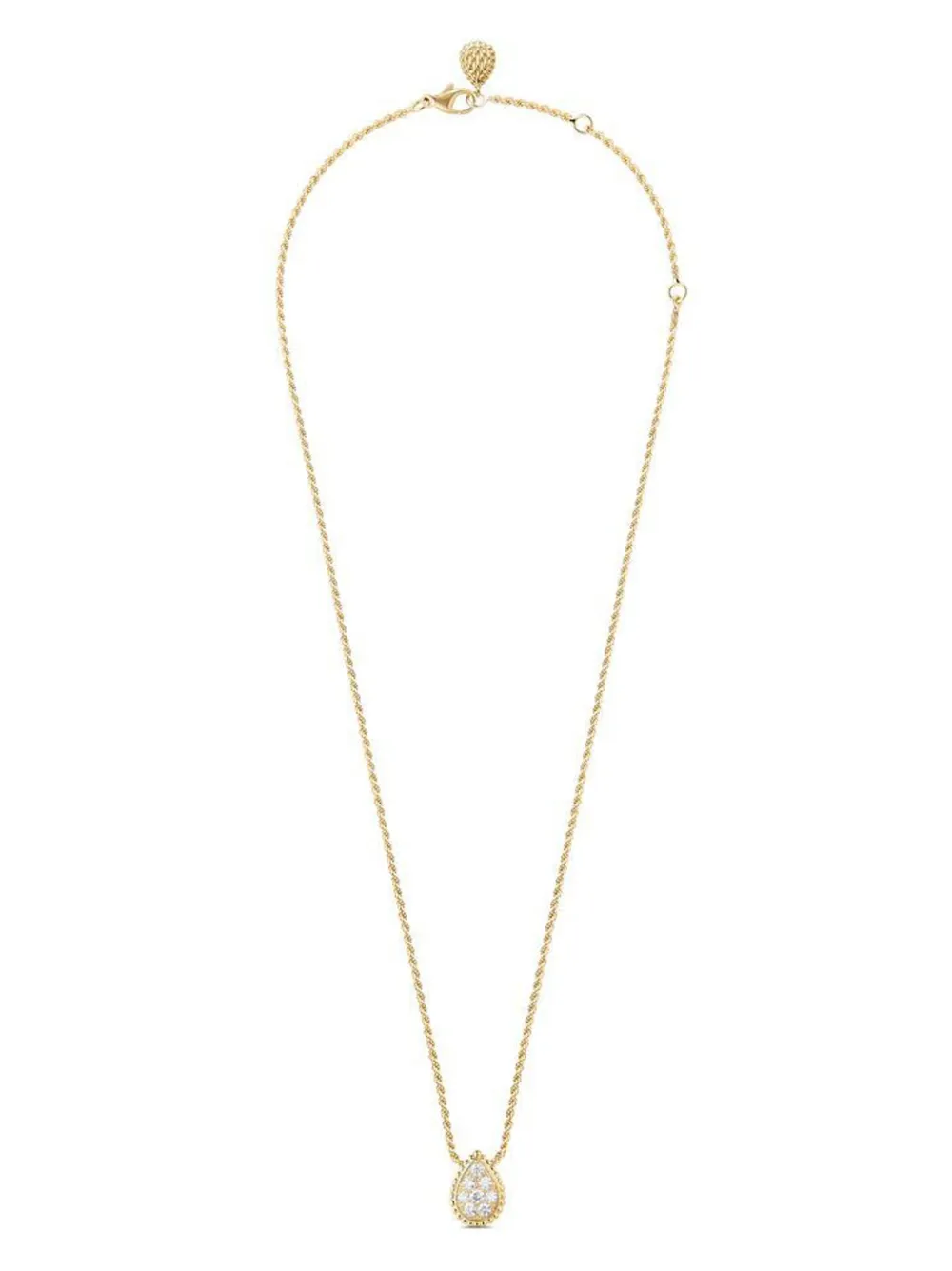 Boucheron Serpent Bohème ダイヤモンドネックレス S 18Kイエローゴールド - ゴールドトーン Boucheron Serpent Bohème ダイヤモンドネックレス S 18Kイエローゴールド - ゴールドトーン