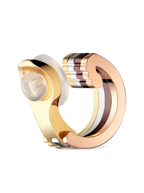 Boucheron 18K yellow gold Quatre Classique diamond earring