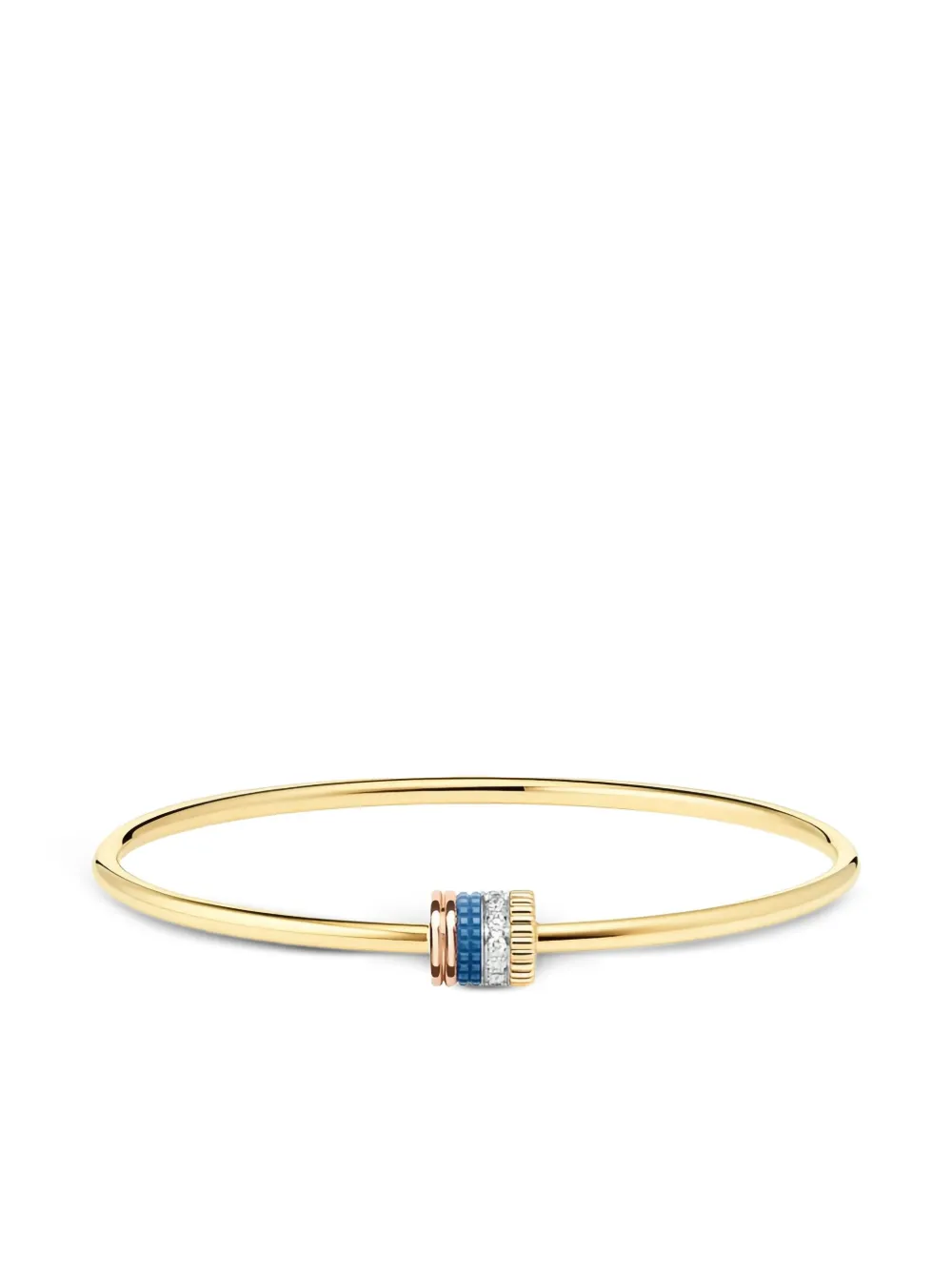 Boucheron Quatre Blue Edition ダイヤモンド ブレスレット 18Kイエローゴールド - ゴールドトーン Boucheron Quatre Blue Edition ダイヤモンド ブレスレット 18Kイエローゴールド - ゴールドトーン