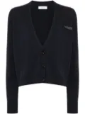 Peserico Punto Luce-trim cardigan - Blue