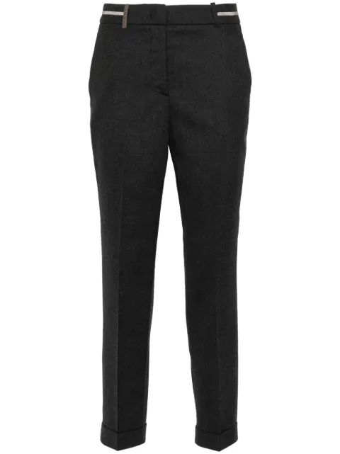 Peserico Punto Luce-trim trousers