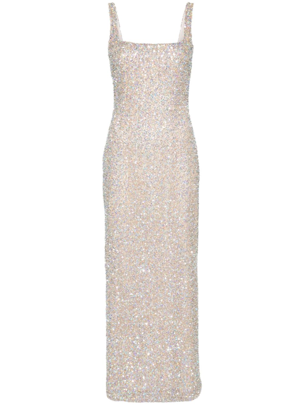 Costarellos Harper dress - Gold