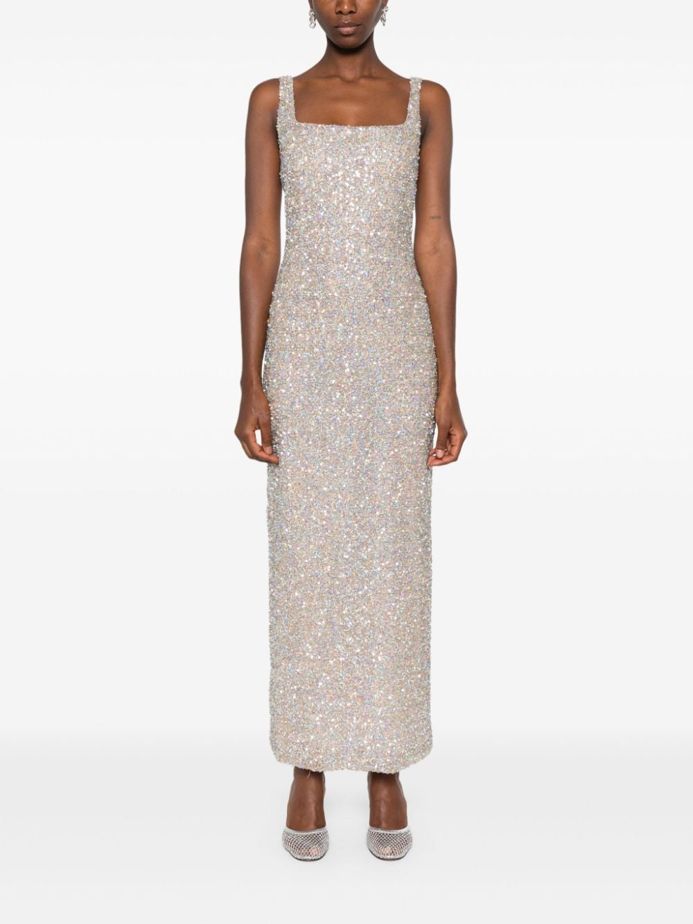 Costarellos Harper dress - Goud