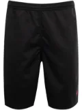 Human Made logo-patch bermudas - Black