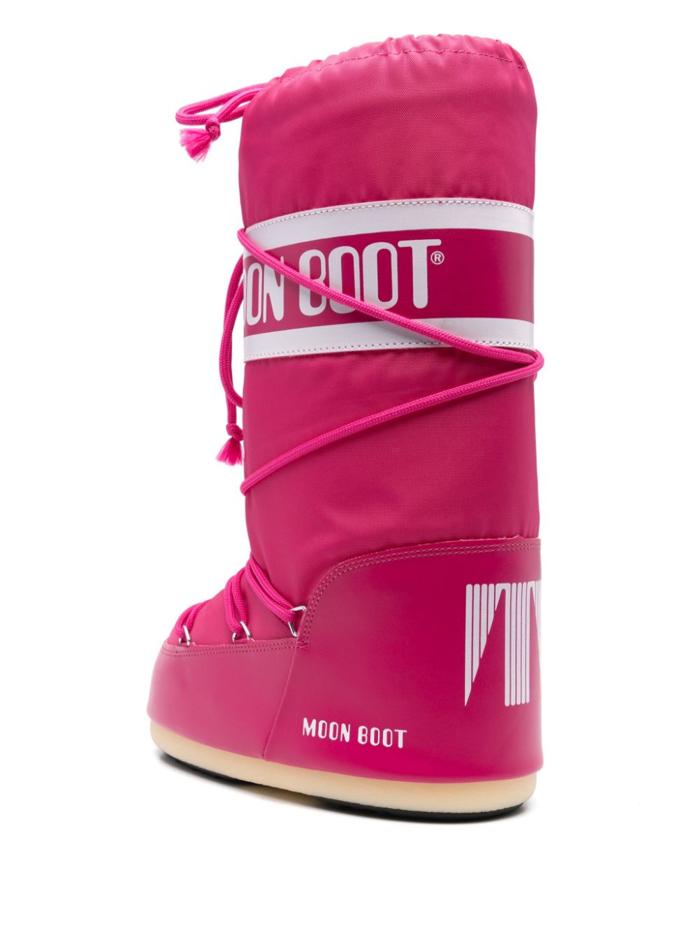 Moon Boot logo-print boots Pink