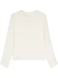 Costarellos crepe top - Neutrals