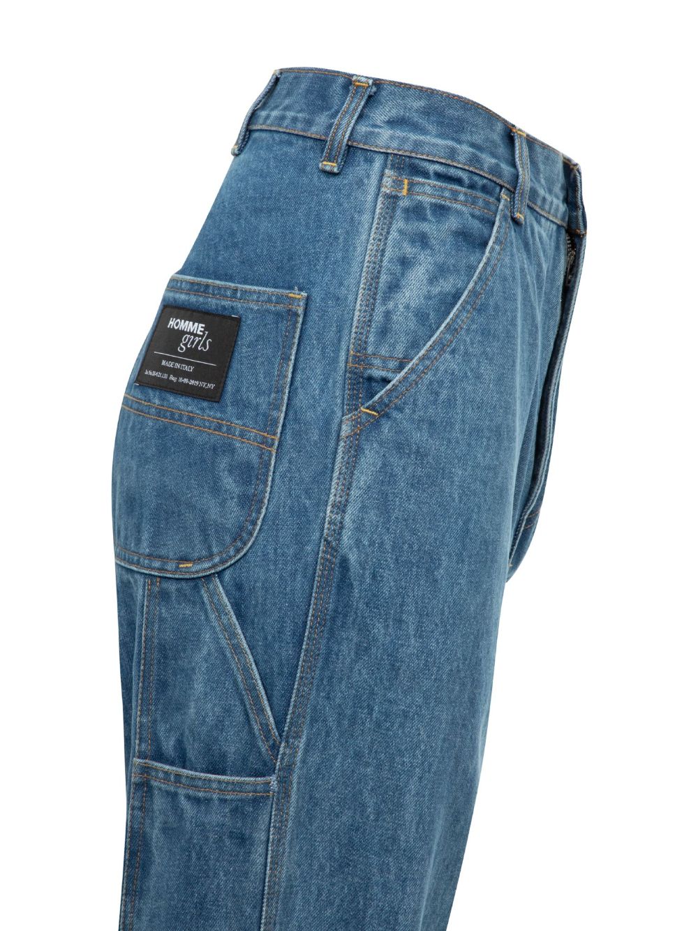 HOMMEGIRLS STRAIGHT-LEG JEANS 