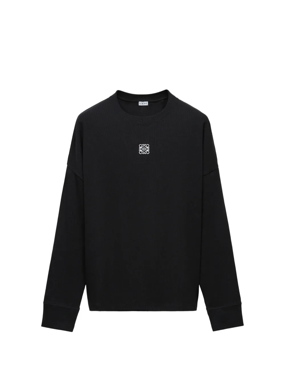 LOEWE oversized fit long-sleeve T-shirt in cotton