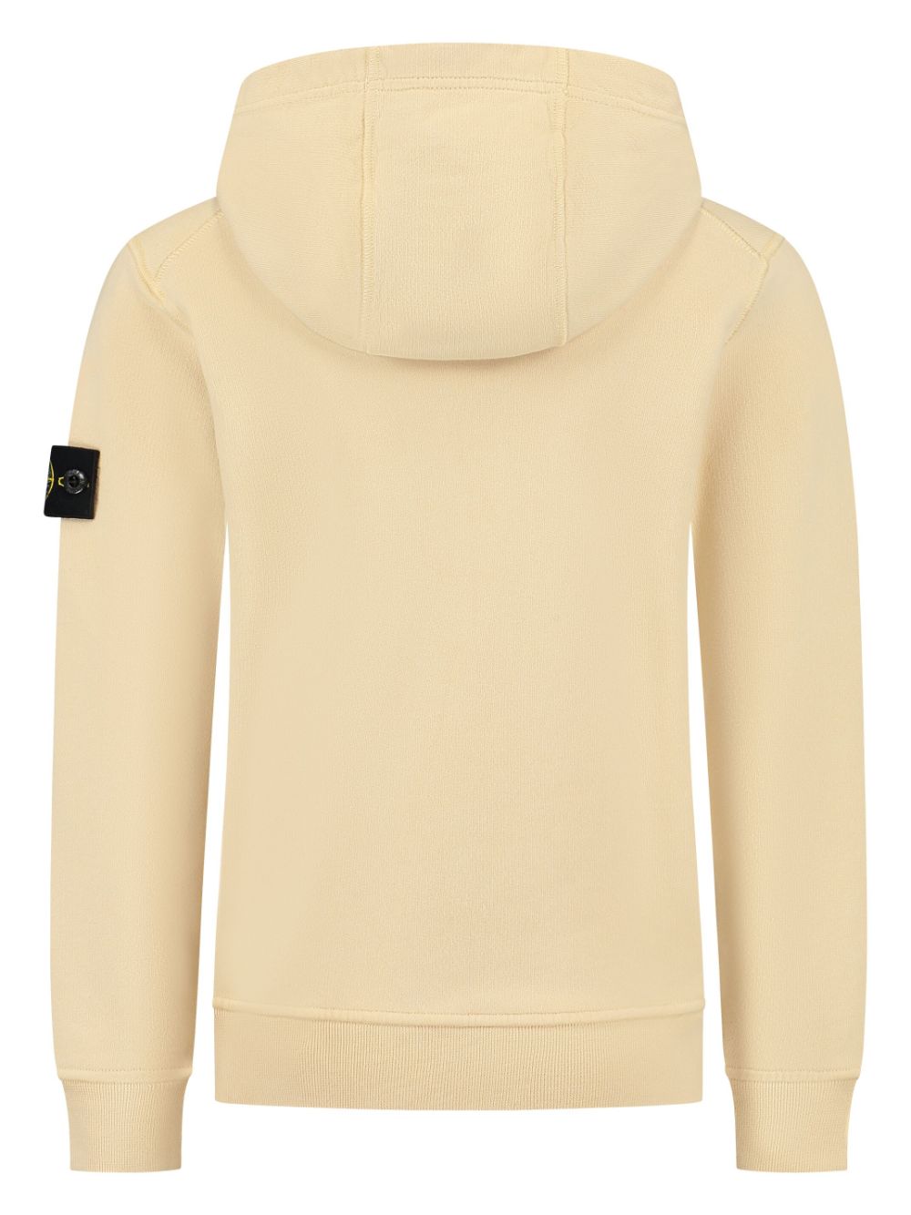 Stone Island Junior Compass-badge hoodie - Beige