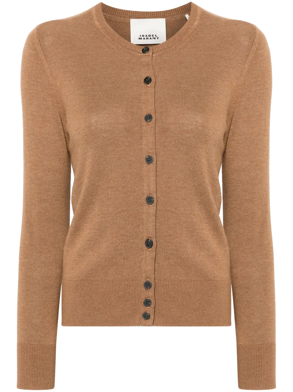 ISABEL MARANT Kleo Cardigan | Nude | Image 1