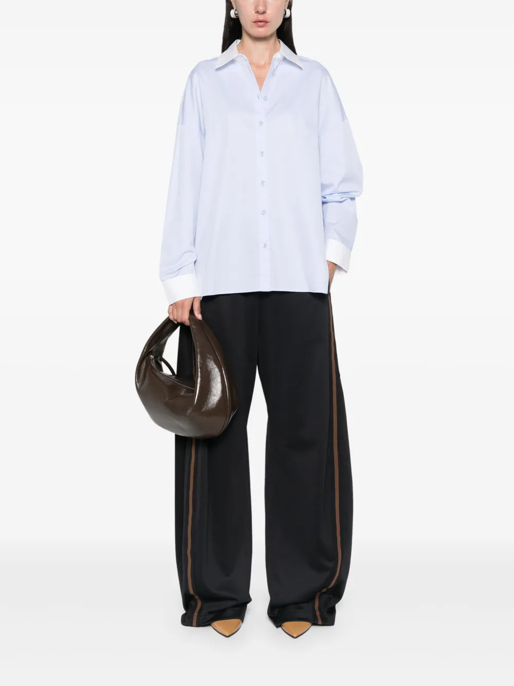 Tibi Gabe Blouse - Blauw