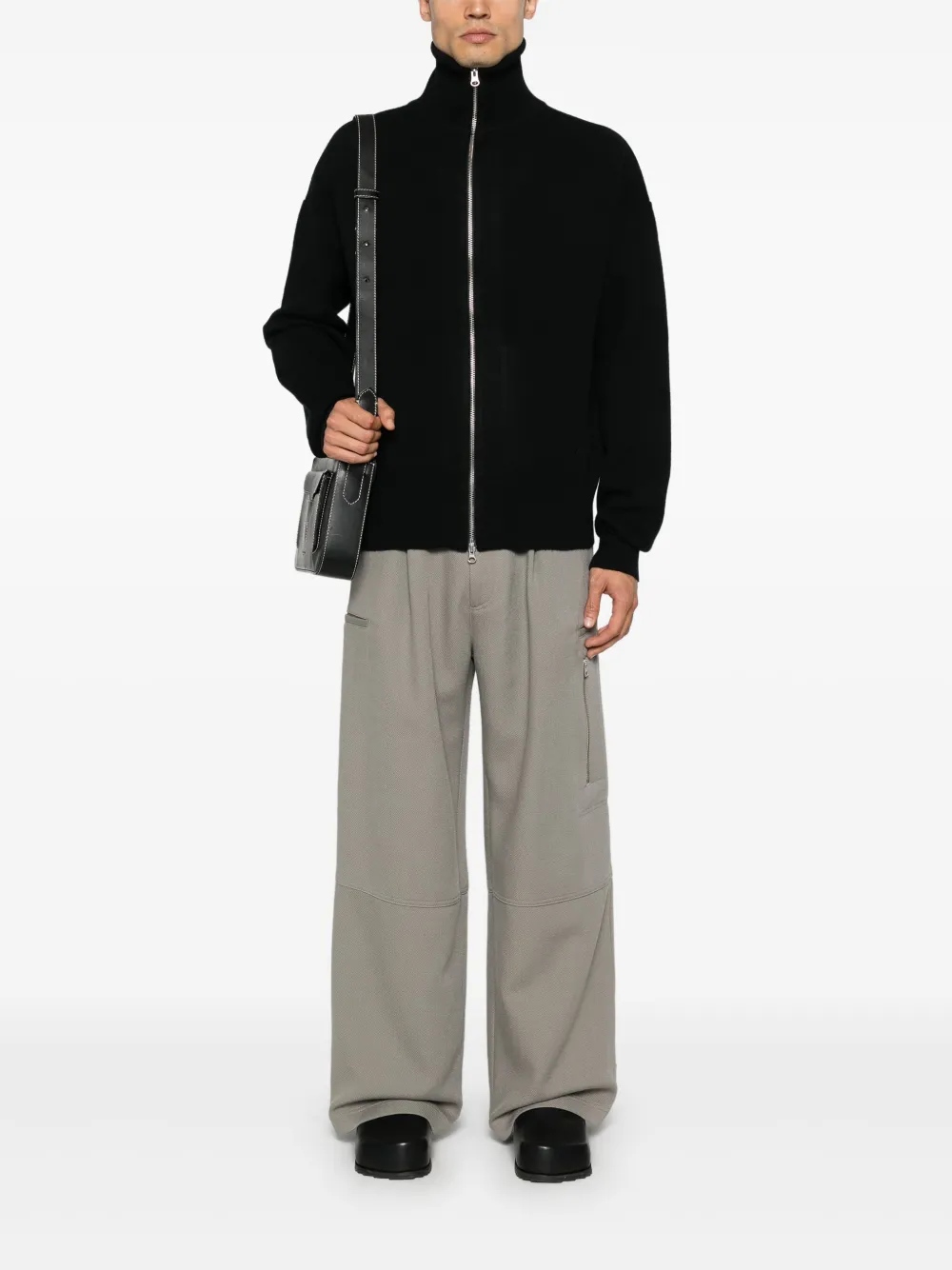 extreme cashmere Nº319 Xtra Out vest - Zwart